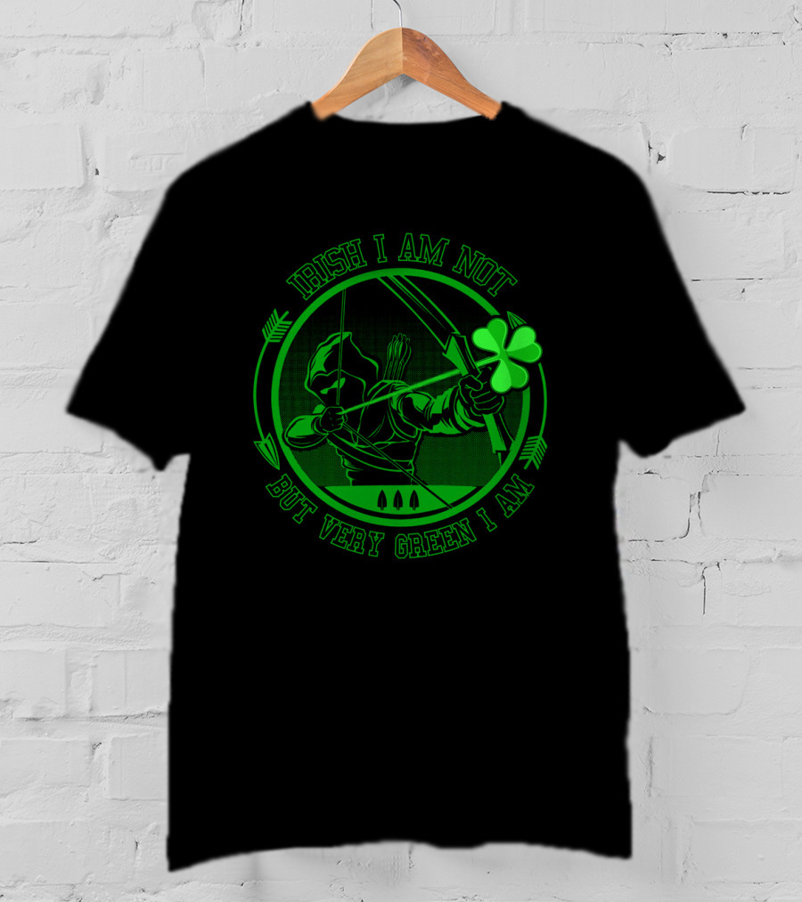 Irish I Am Not But Very Green I Am T-Shirt