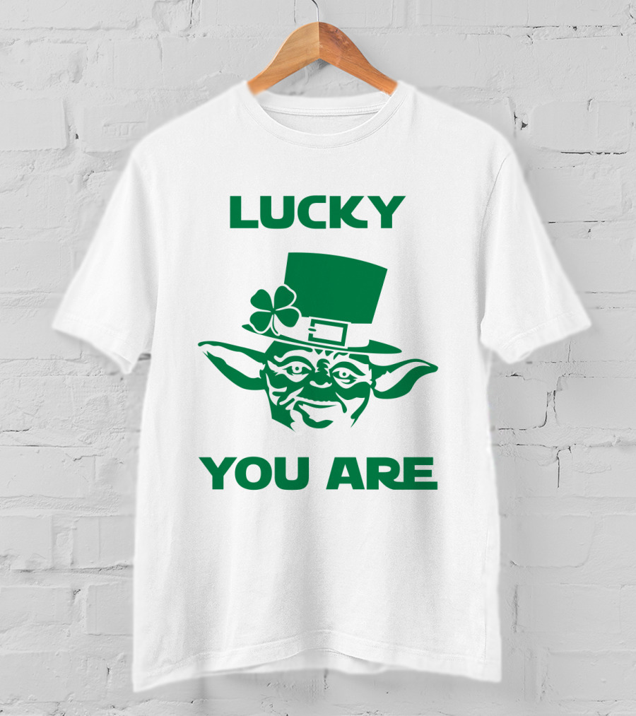 Yoda Irish Lucky You Are T-Shirt