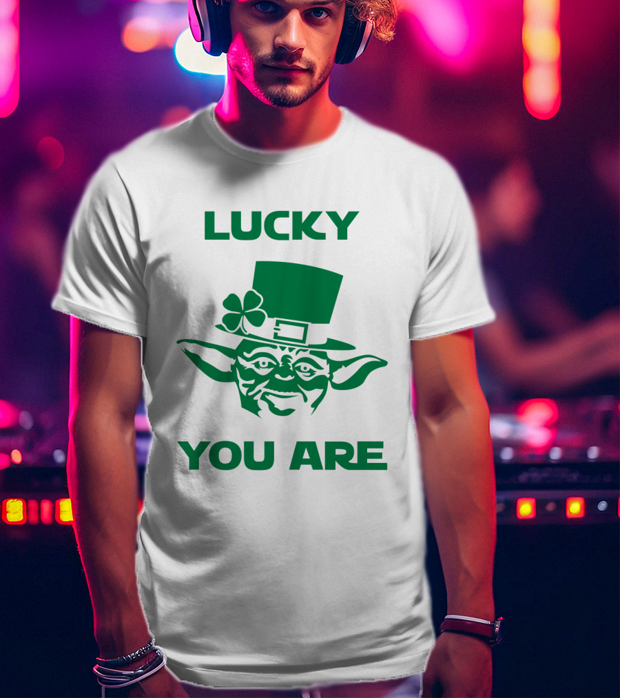 Yoda Irish Lucky You Are T-Shirt