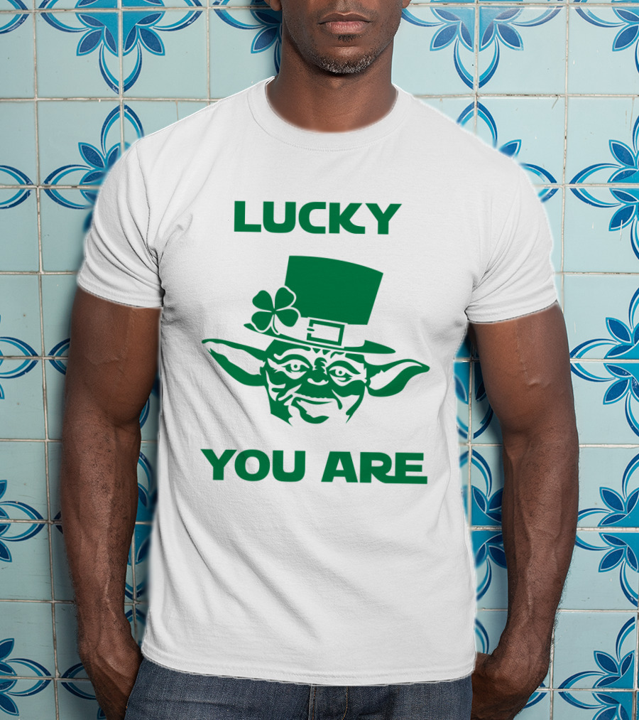 Yoda Irish Lucky You Are T-Shirt