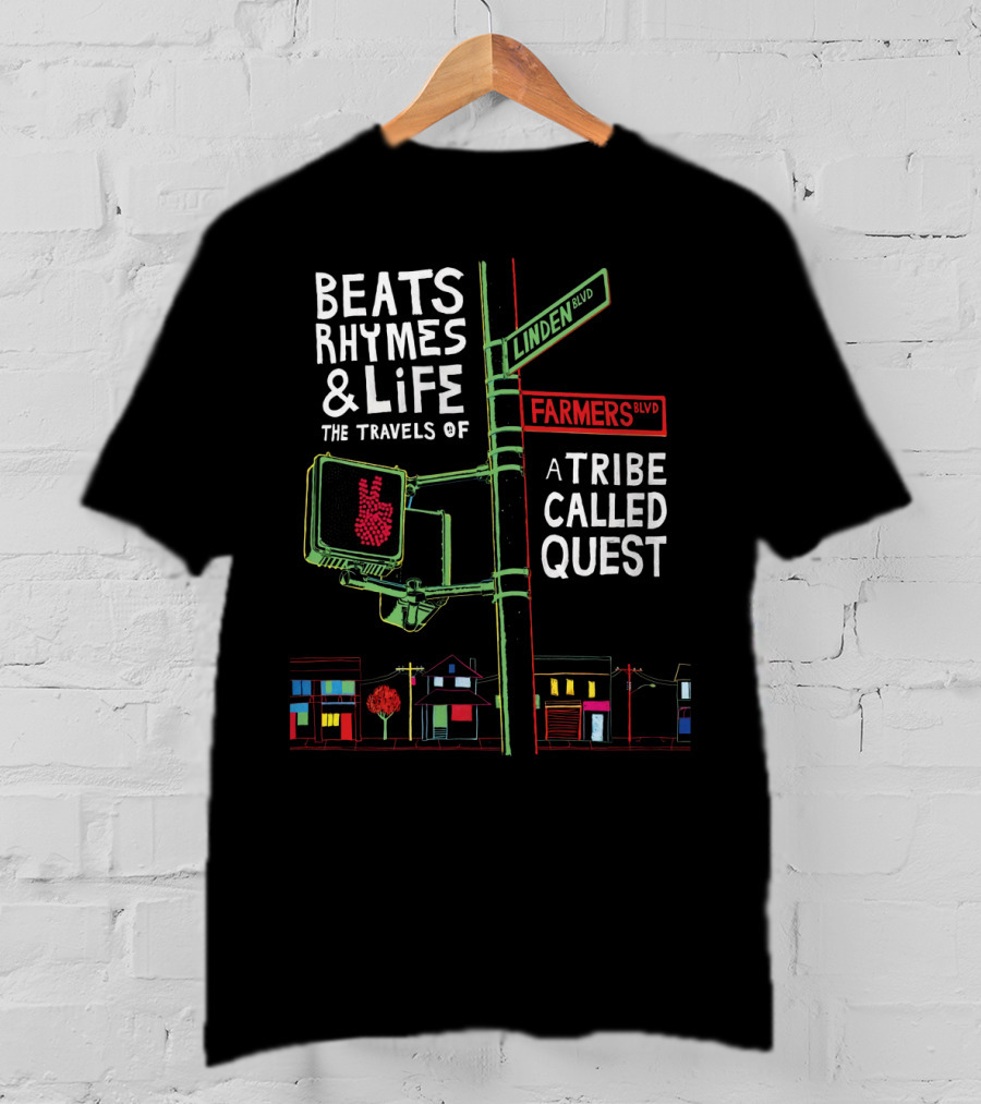 Beats Rhymes And Life The Travels Of A Tribe Called Quest Linden Blvd Farmers Blvd T-Shirt