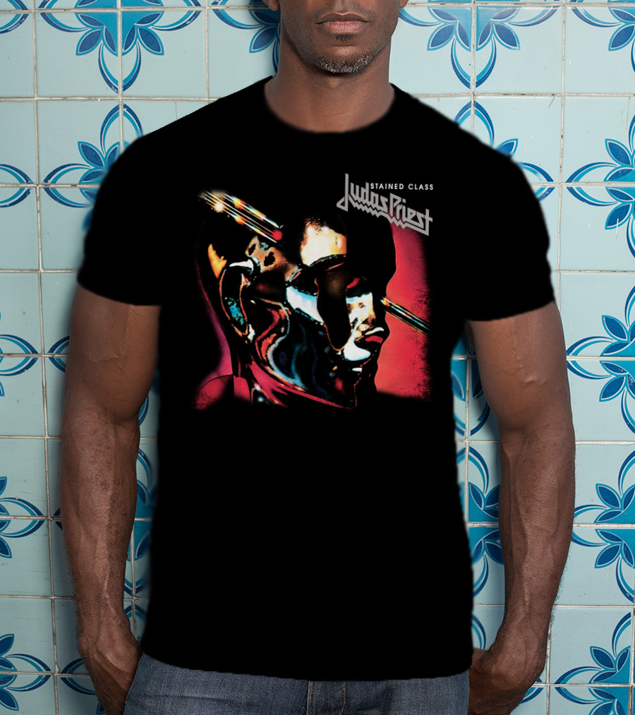 Judas Priest Stained Class Album Cover T-Shirt