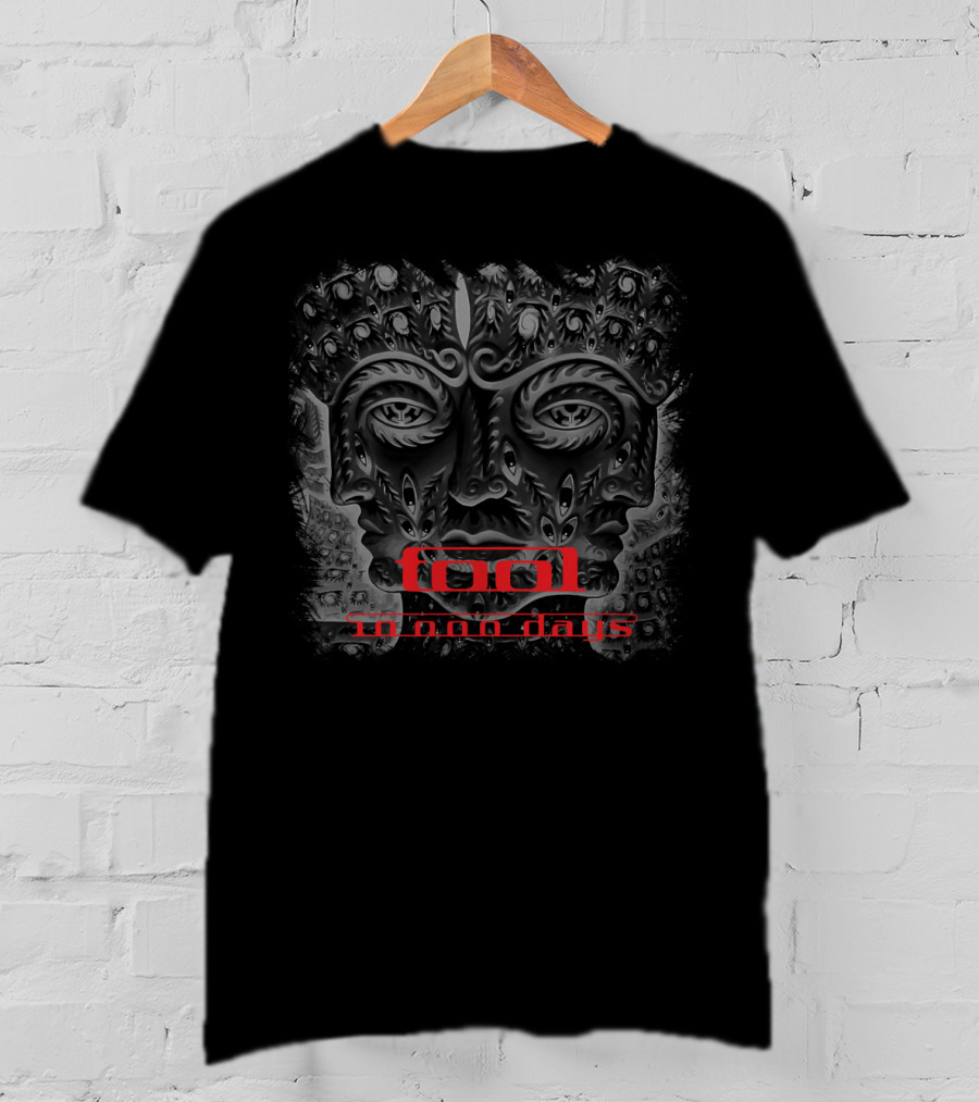 Tool 10,000 Days Psychedelic Mask T-Shirt