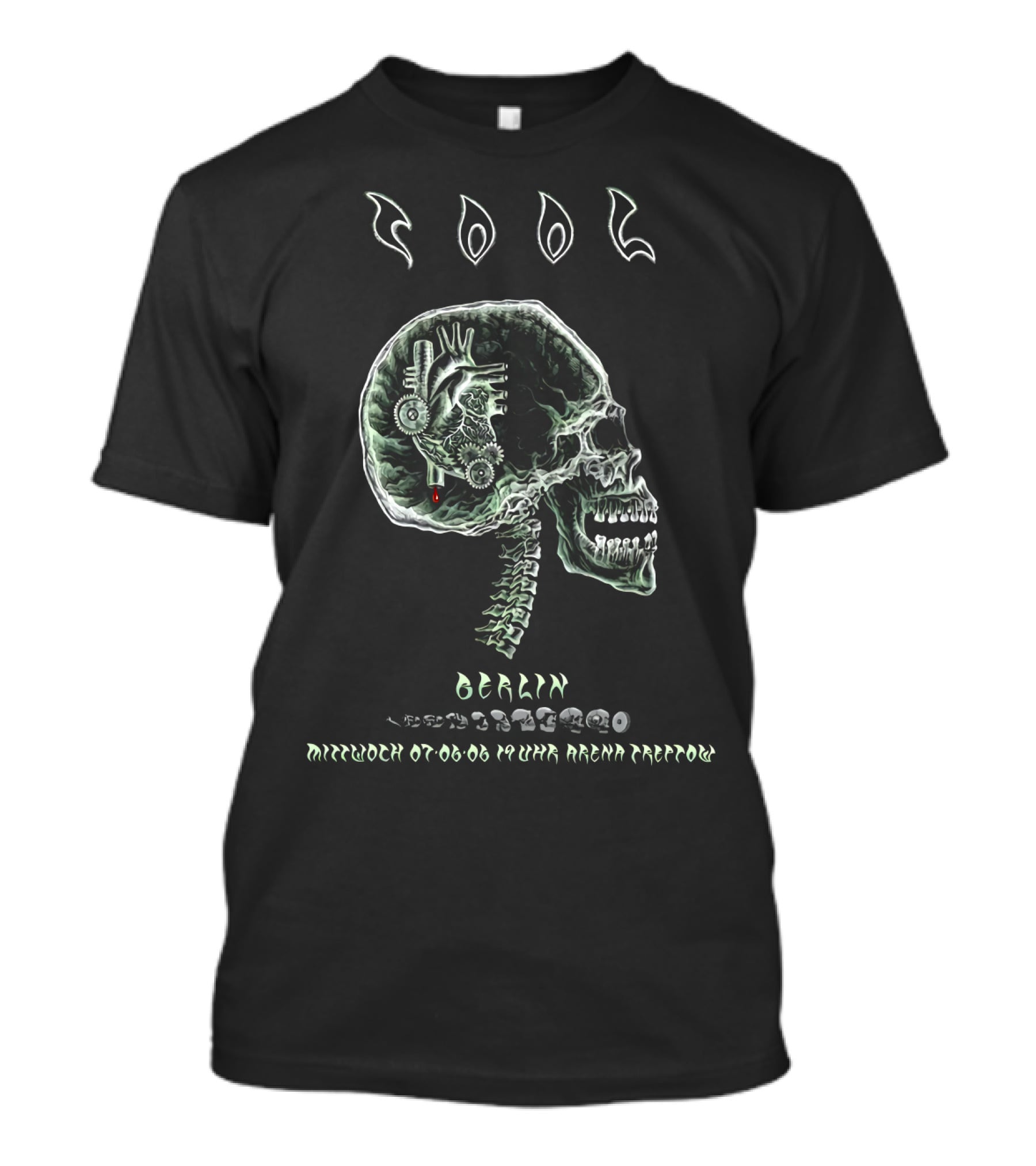TOOL Berlin Konzert Mittwock 07 06 06 Wuhlheide Arena Treptow T-Shirt