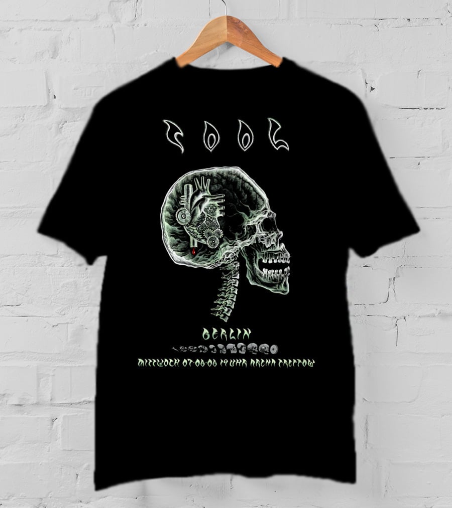 TOOL Berlin Konzert Mittwock 07 06 06 Wuhlheide Arena Treptow T-Shirt