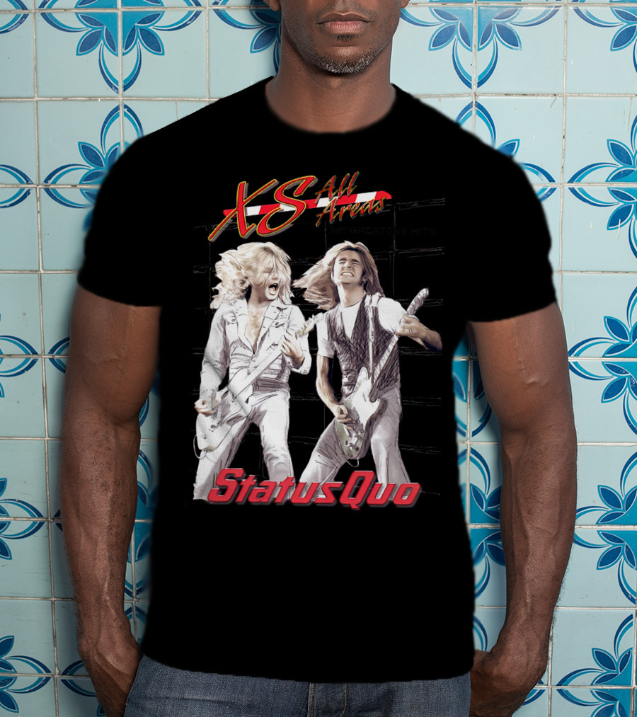 XS All Areas The Greatest Hits Status Quo T-Shirt
