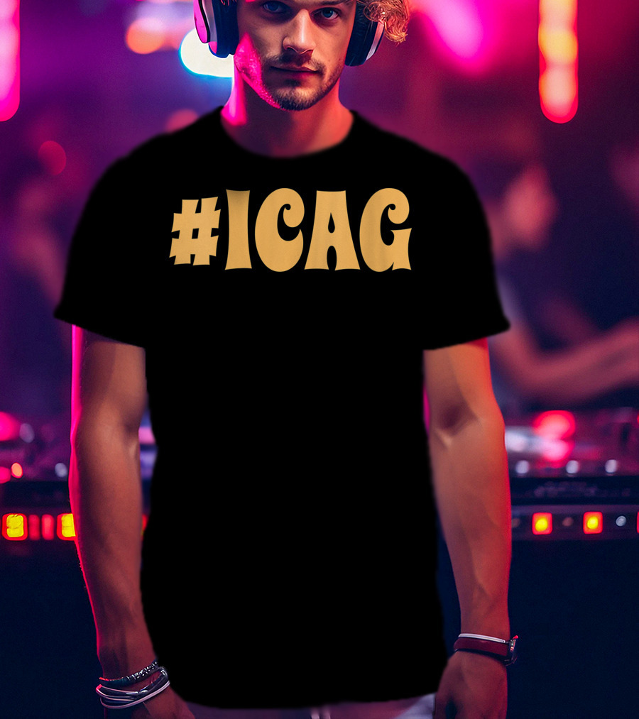 I Am With #ICAG Christian Chef Funny Meme Idea T-Shirt
