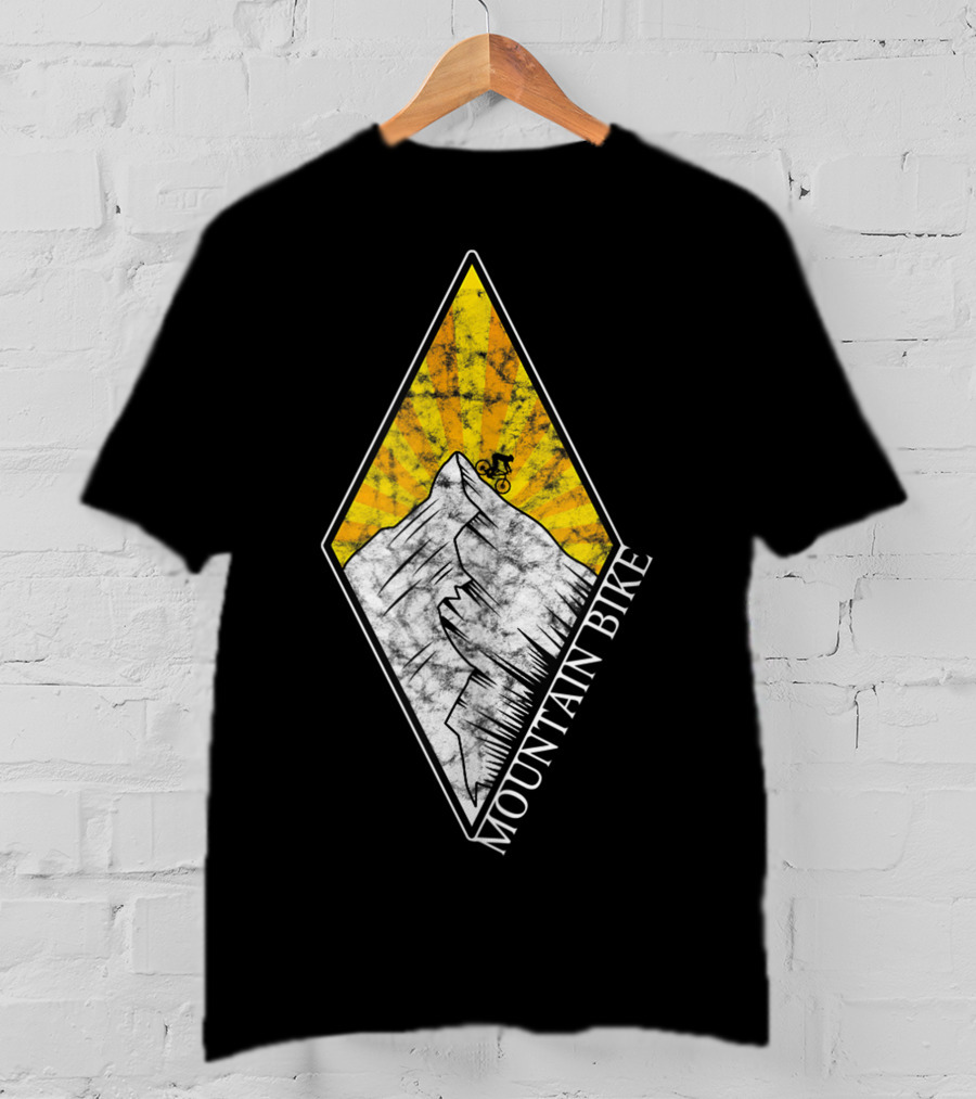 Mountain Bike MTB Fall Line Downhill Rider Adventure T-Shirt