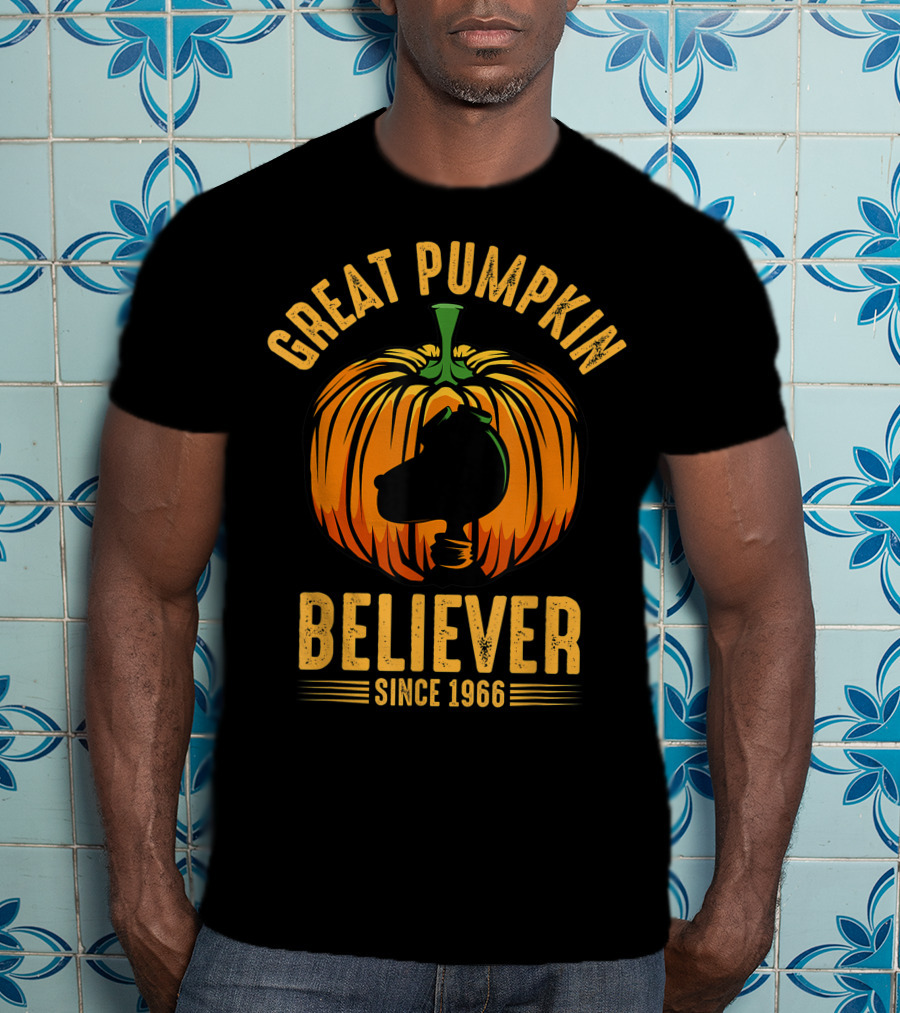 Great Pumpkin Believer Since 1966 Halloween Best T-Shirt