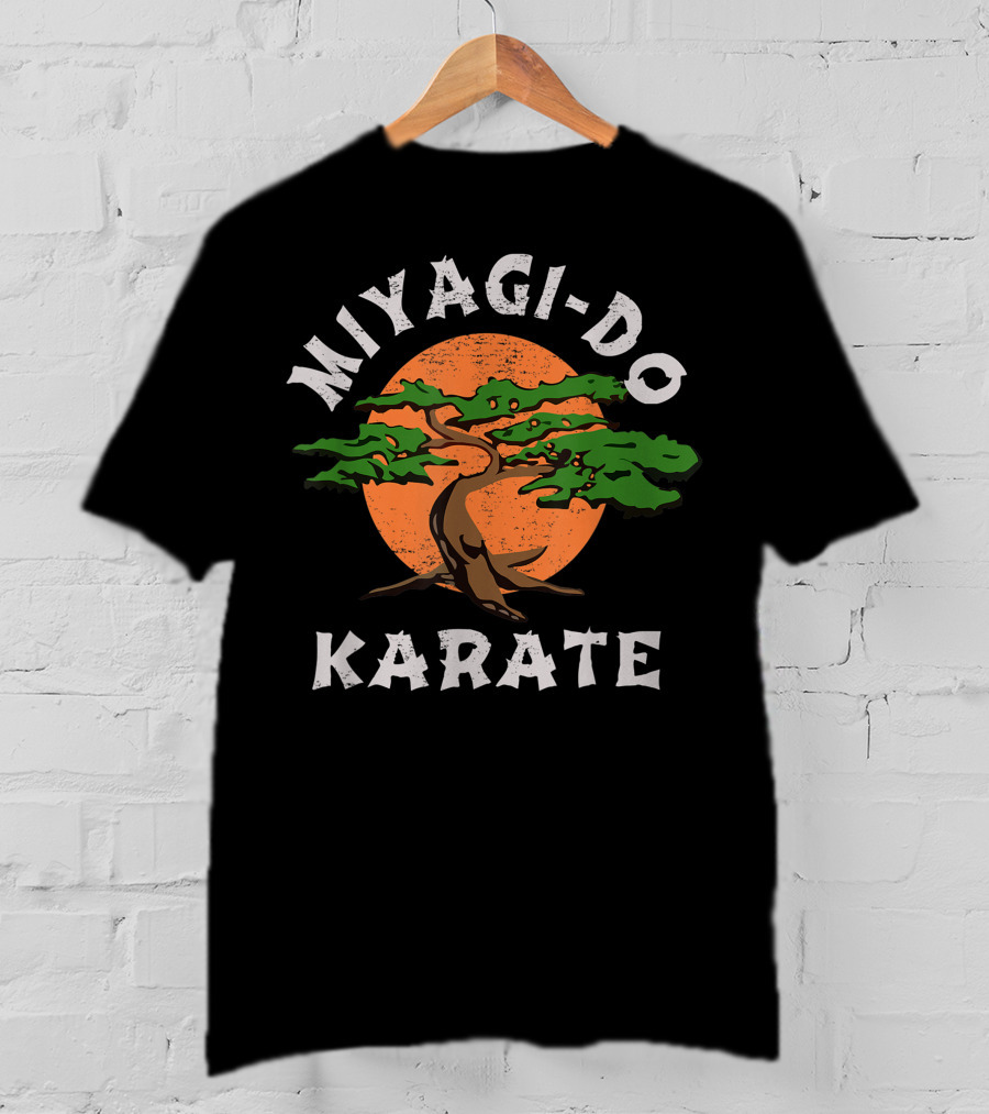 Miyagi Do Karate Funny Karate Live Vintage Best Tree T-Shirt