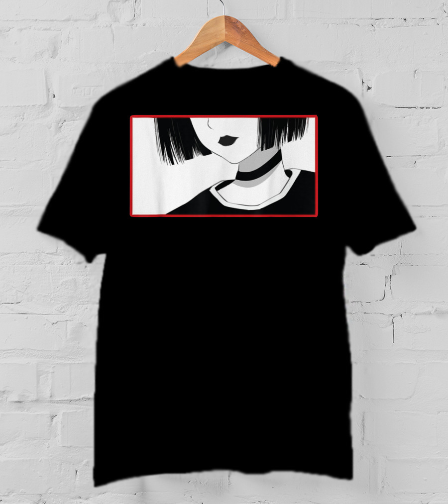 Aesthetic Soft Grunge Goth Anime Girl Gothic T-Shirt