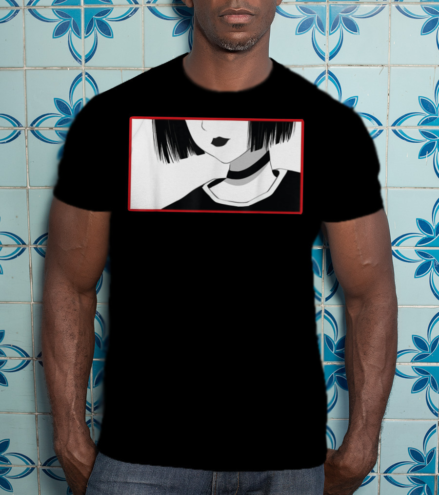 Aesthetic Soft Grunge Goth Anime Girl Gothic T-Shirt