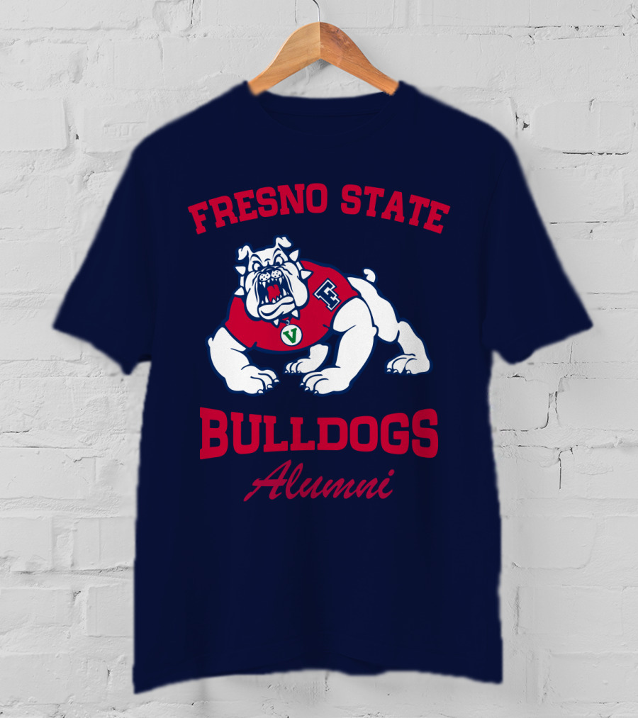 Fresno State Bulldogs Alumni Bulldog Mascot T-Shirt