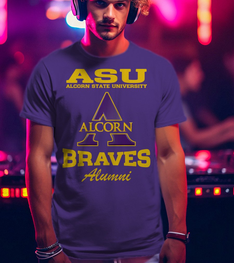 ASU Alcorn State University Braves Alumni T-Shirt