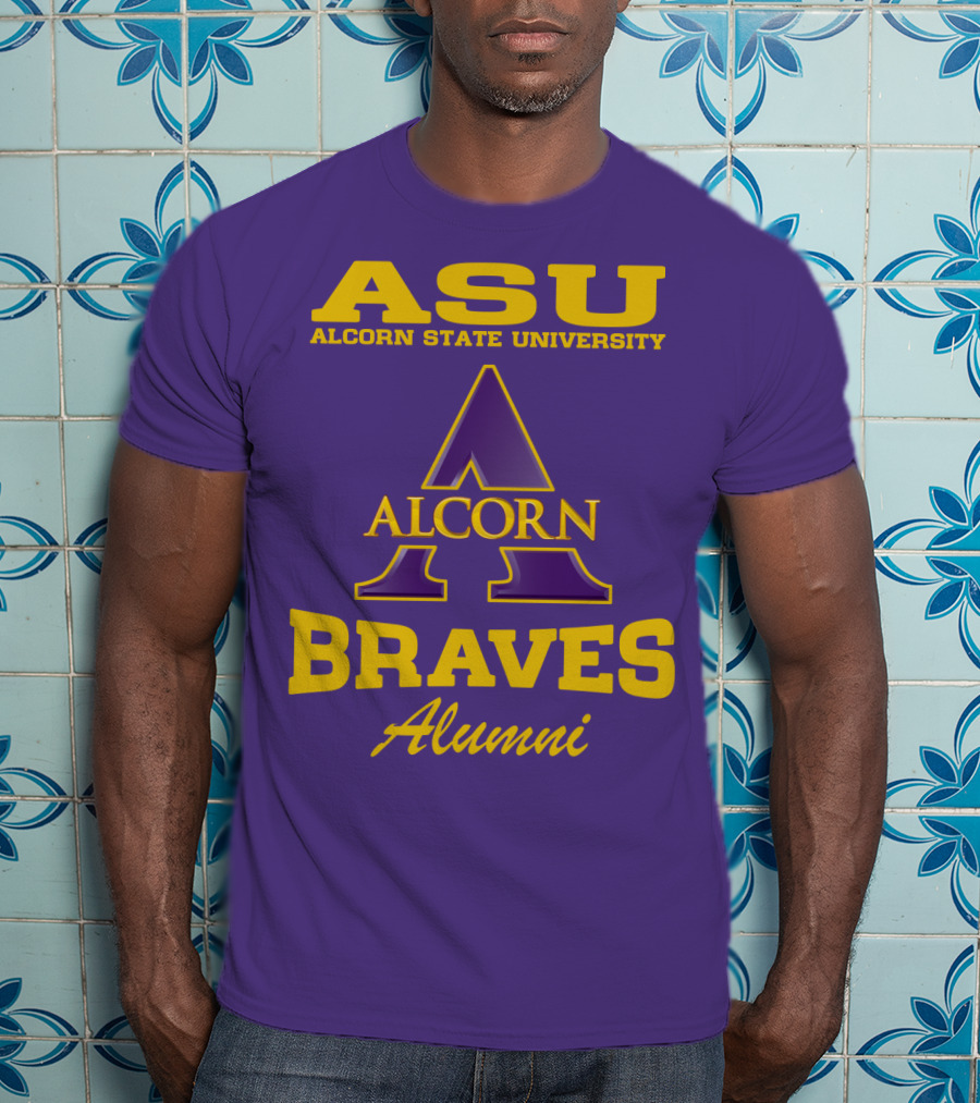 ASU Alcorn State University Braves Alumni T-Shirt