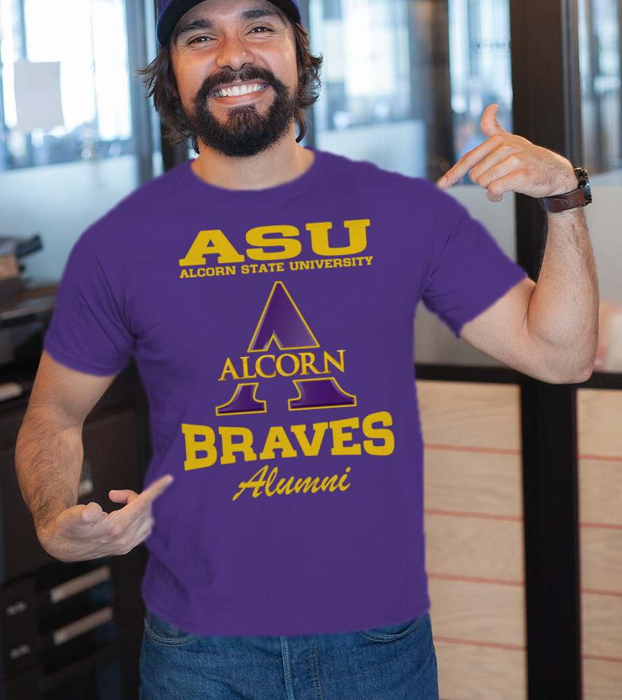 ASU Alcorn State University Braves Alumni T-Shirt