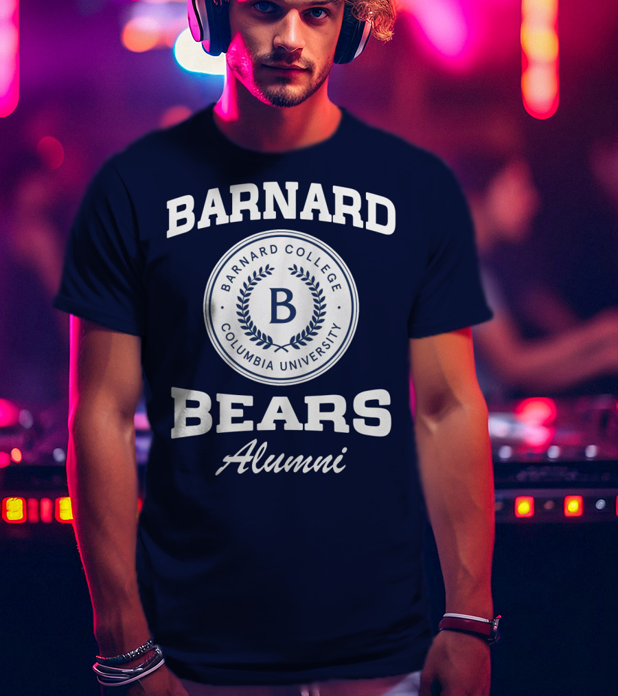 Barnard College Columbia University Bears Alumni T-Shirt