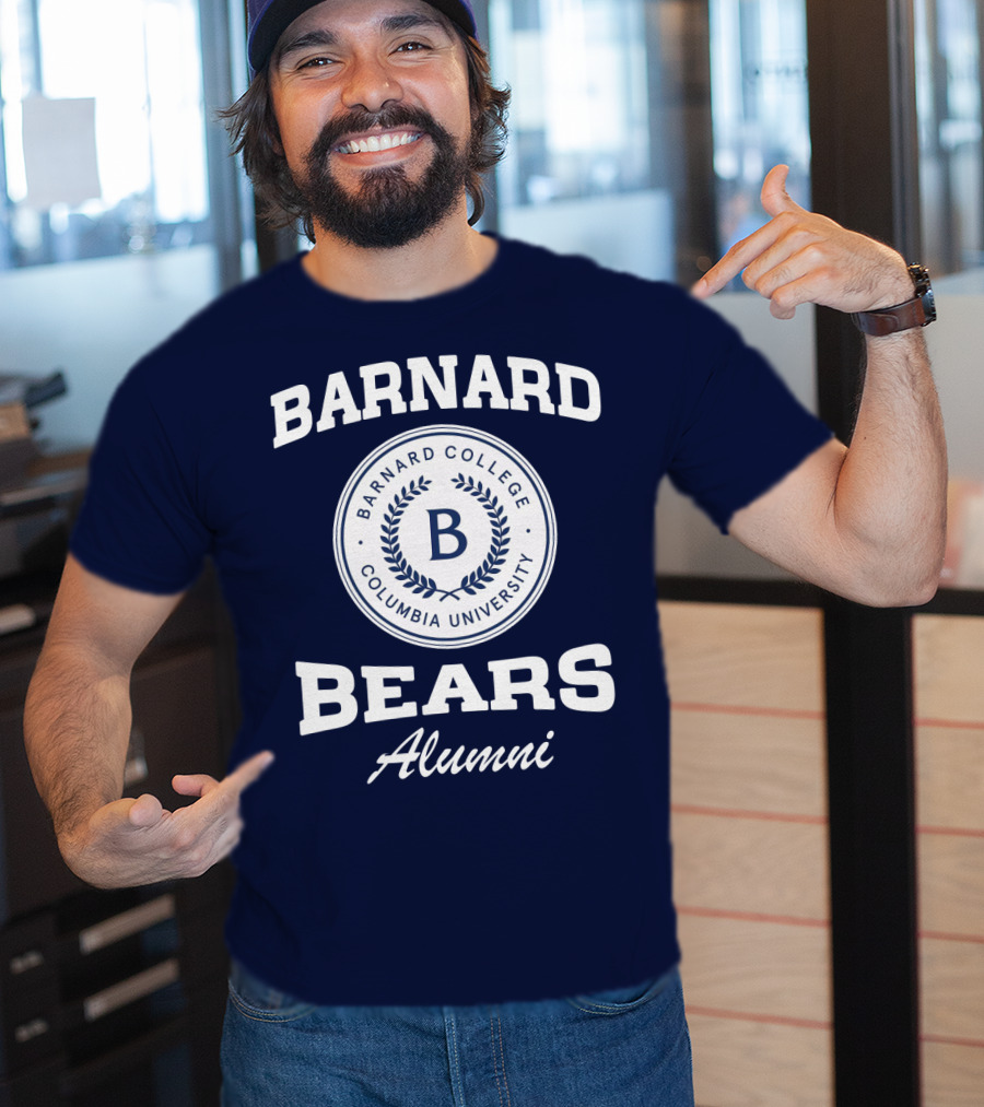 Barnard College Columbia University Bears Alumni T-Shirt
