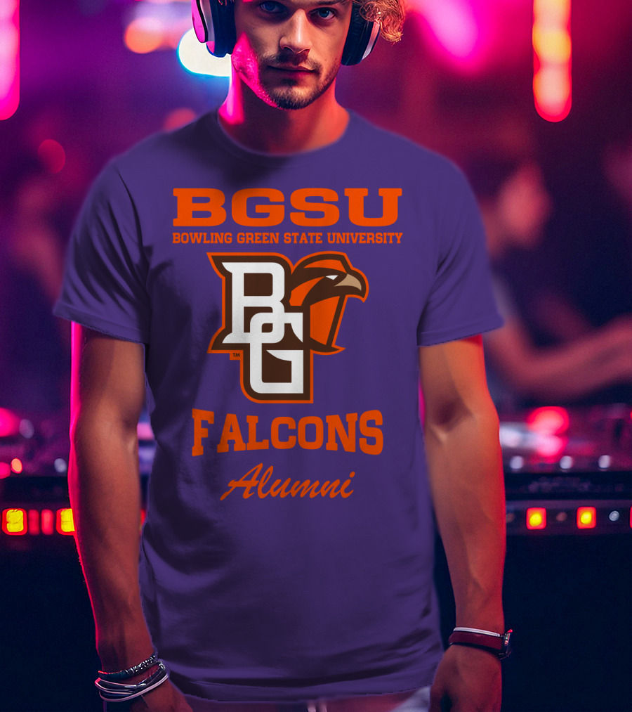 BGSU Bowling Green State University Falcons Alumni T-Shirt