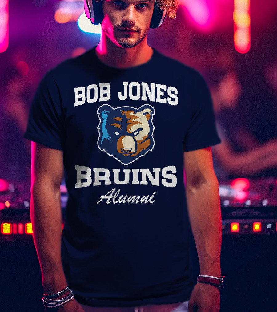 Bob Jones Bruins Alumni Bear Mascot T-Shirt
