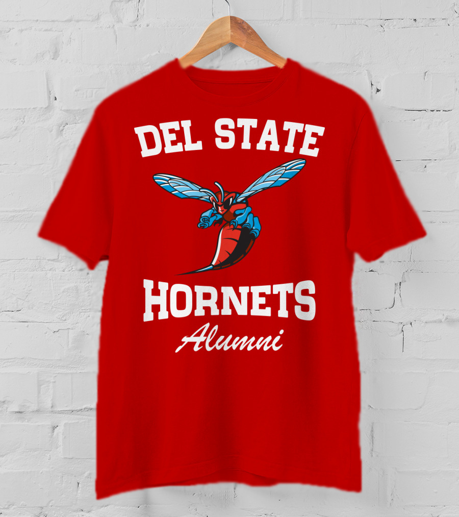 Del State Hornets Alumni T-Shirt