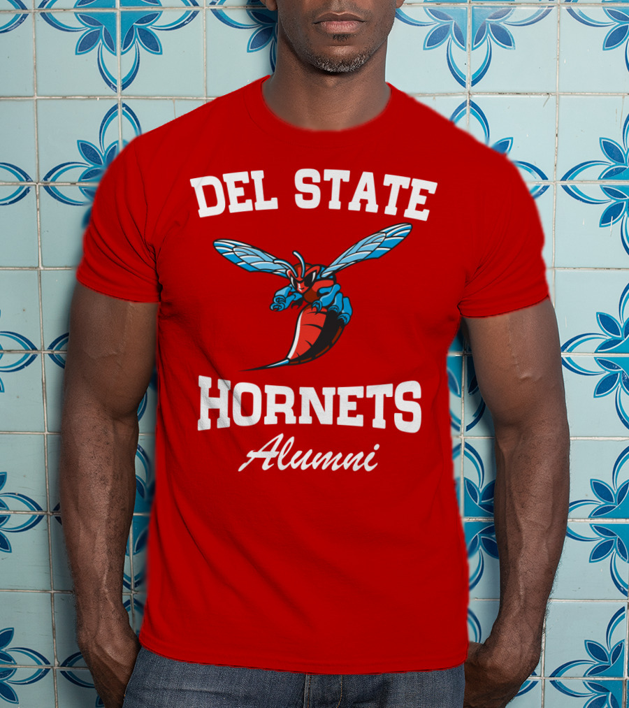 Del State Hornets Alumni T-Shirt