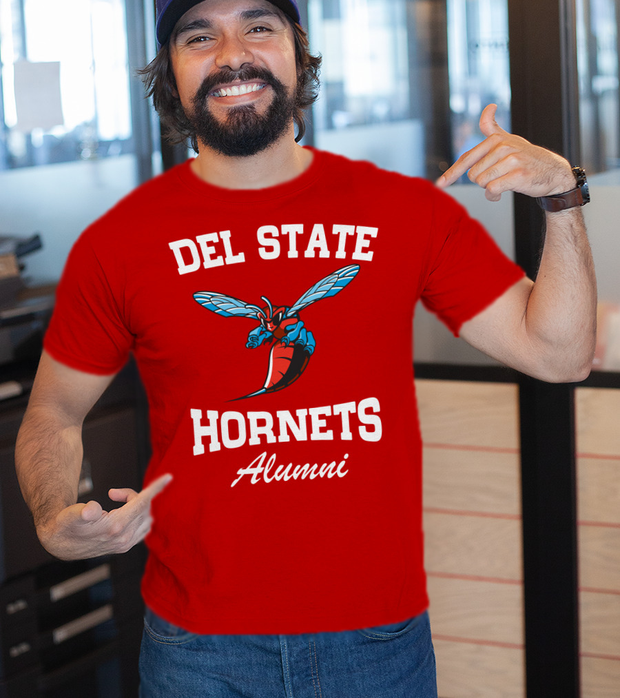 Del State Hornets Alumni T-Shirt
