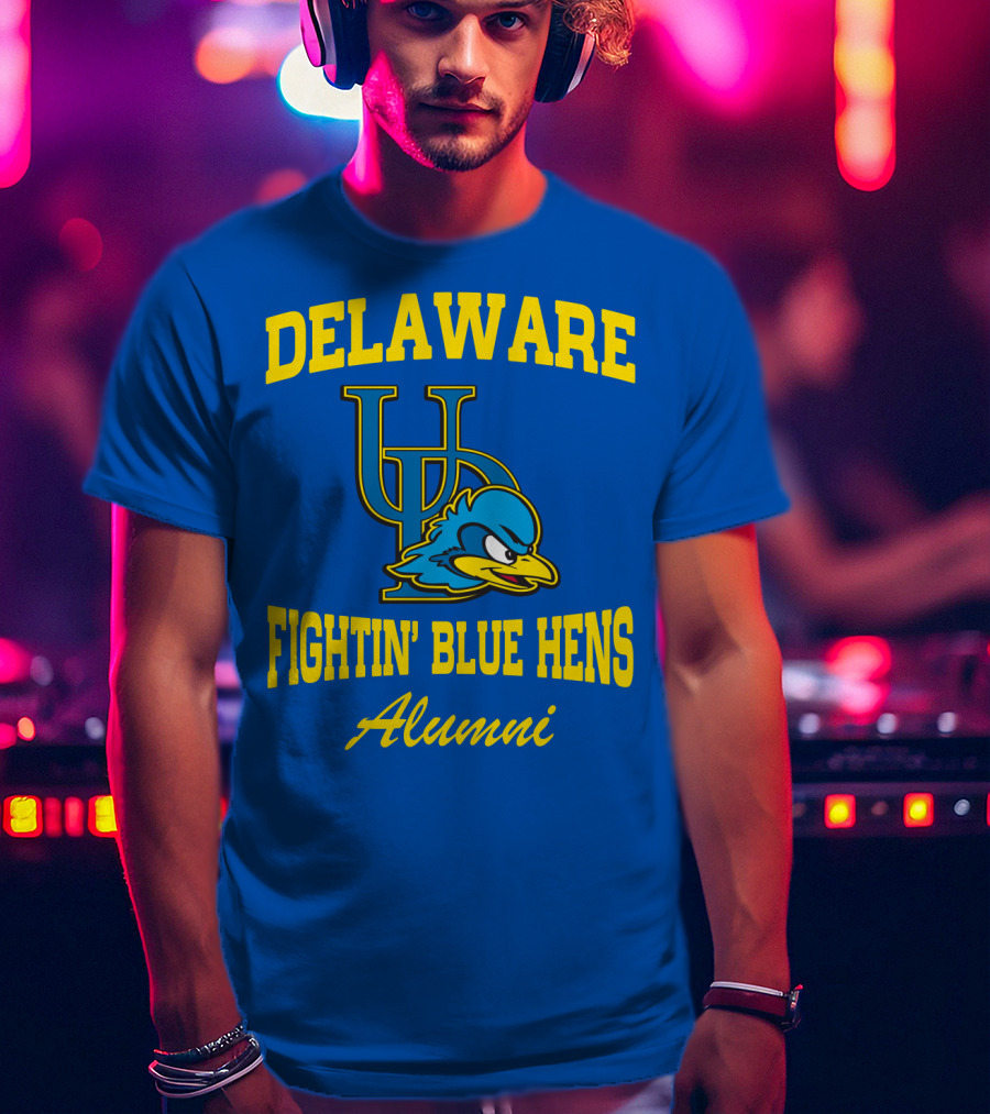 Delaware Ud Fightin' Blue Hens Alumni T-Shirt
