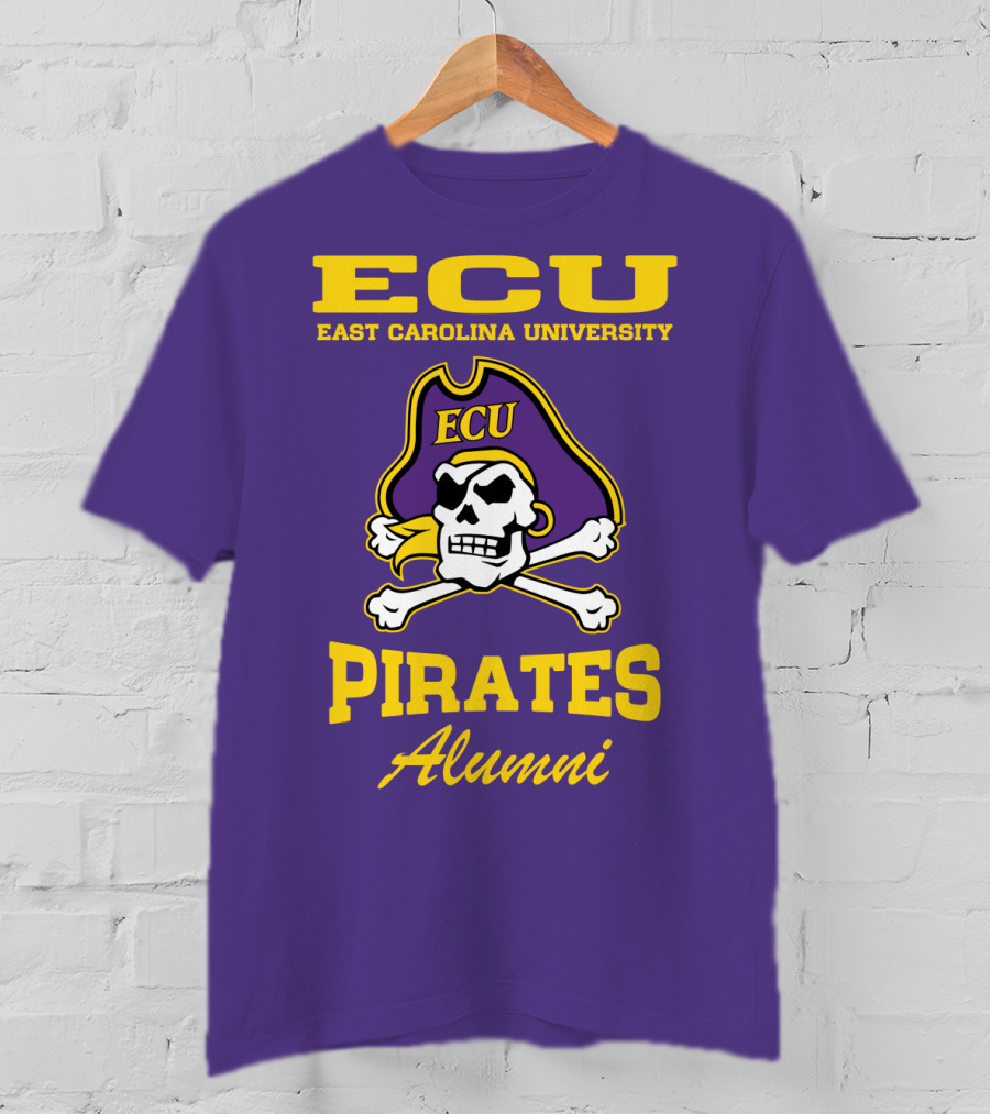 ECU East Carolina University Pirates Alumni T-Shirt