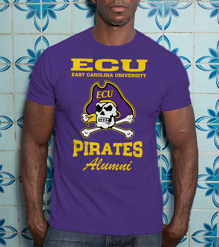 ECU East Carolina University Pirates Alumni T-Shirt