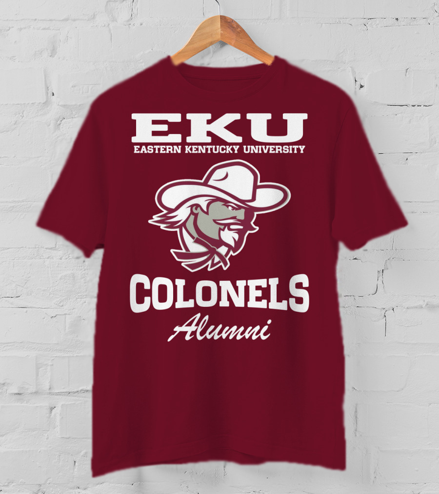 EKU Eastern Kentucky University Colonels Alumni T-Shirt