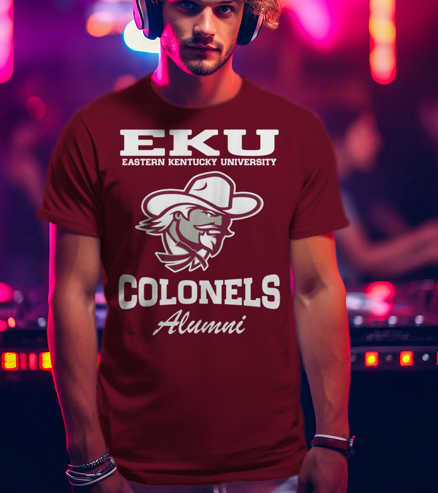 EKU Eastern Kentucky University Colonels Alumni T-Shirt