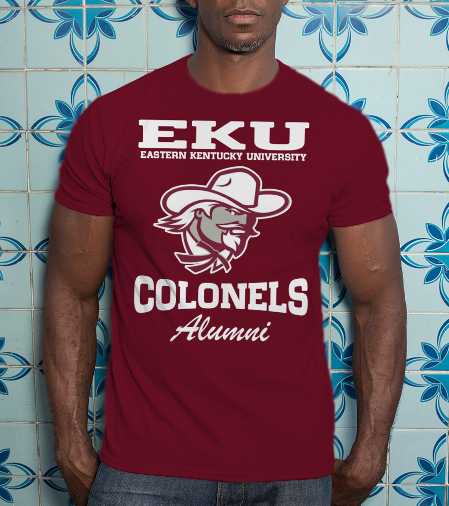EKU Eastern Kentucky University Colonels Alumni T-Shirt