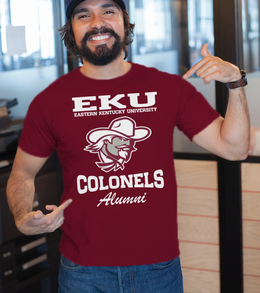EKU Eastern Kentucky University Colonels Alumni T-Shirt