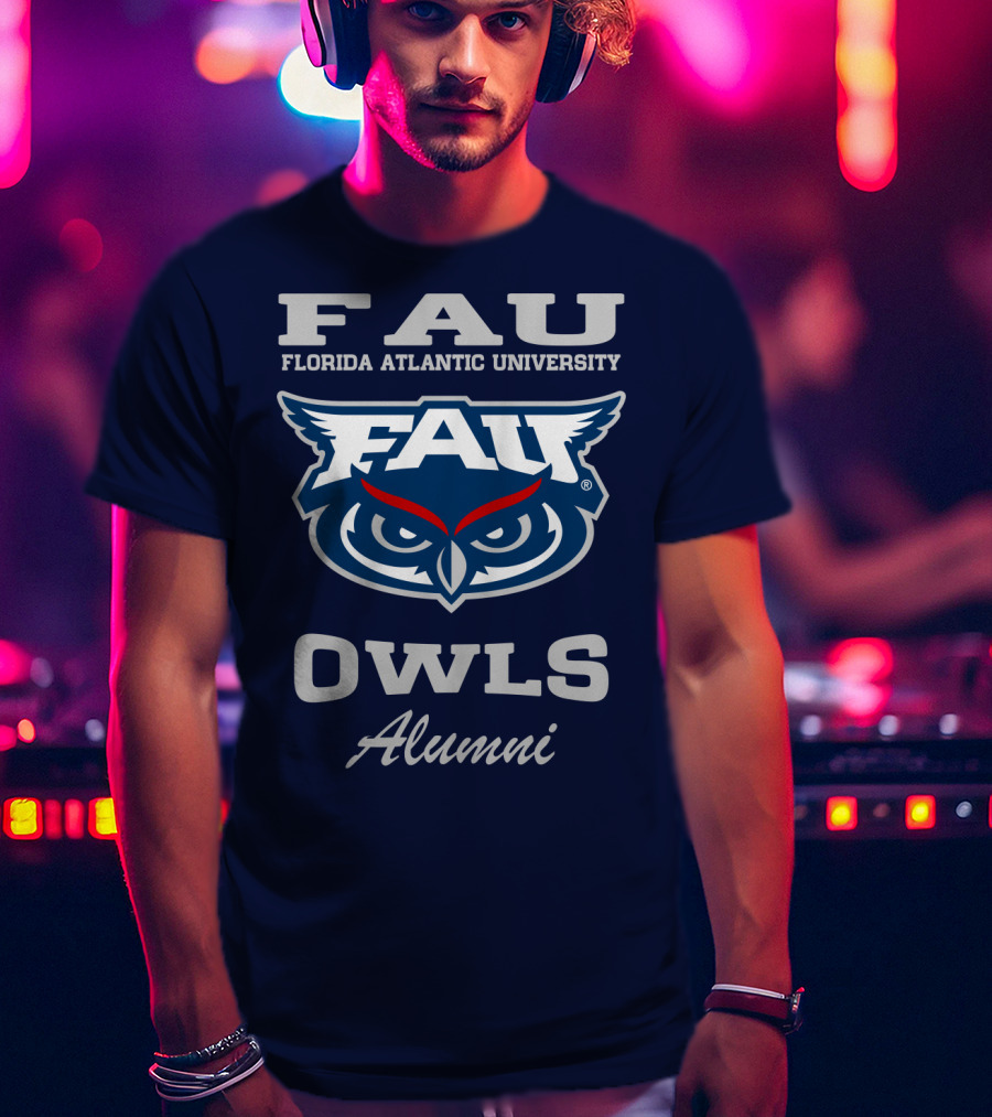 FAU Florida Atlantic University Owls Alumni T-Shirt