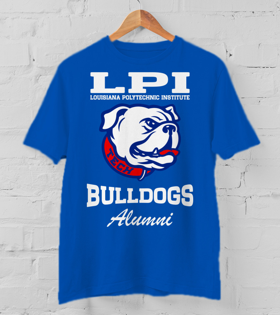 LPI Louisiana Polytechnic Institute Bulldogs Tech Alumni T-Shirt