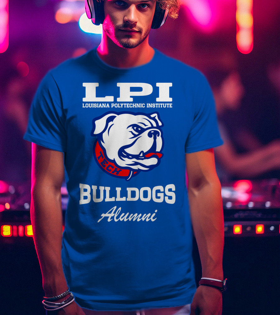 LPI Louisiana Polytechnic Institute Bulldogs Tech Alumni T-Shirt