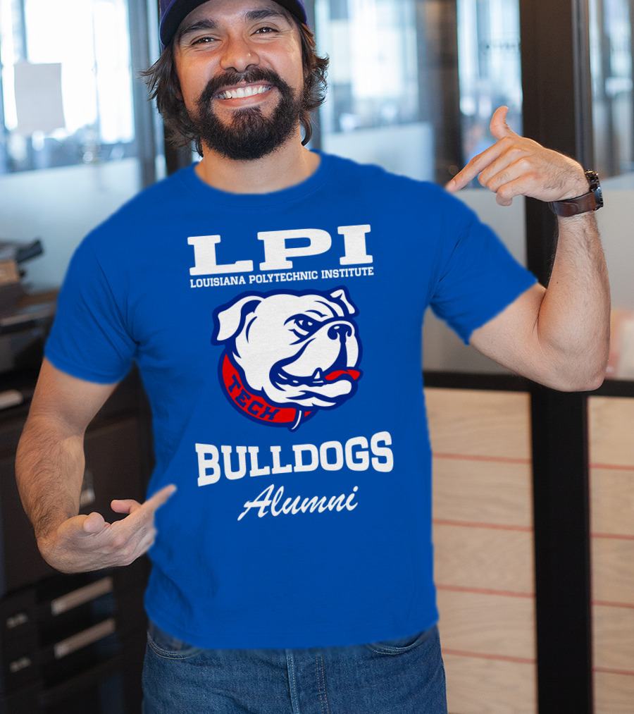 LPI Louisiana Polytechnic Institute Bulldogs Tech Alumni T-Shirt