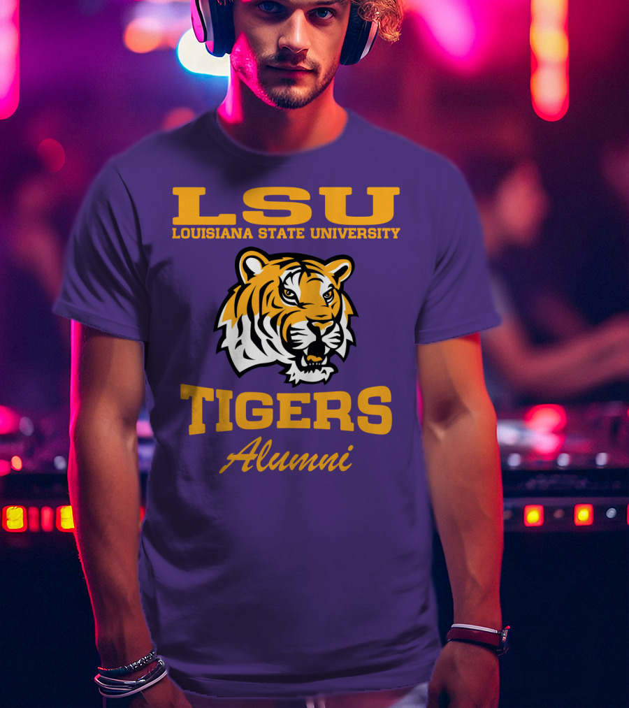 LSU Louisiana State University Tigers Alumni T-Shirt