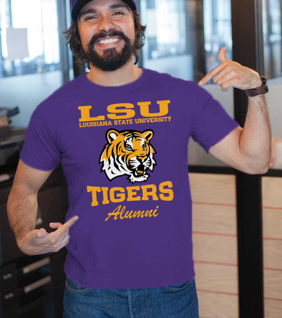 LSU Louisiana State University Tigers Alumni T-Shirt