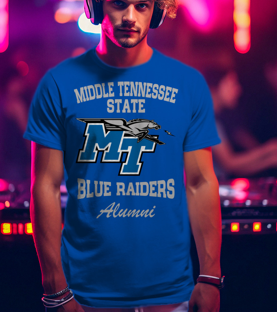 Middle Tennessee State Blue Raiders MT Alumni T-Shirt