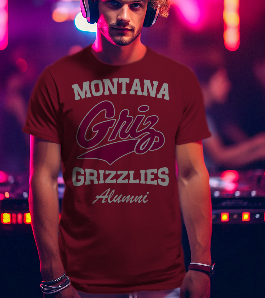 Montana Griz Grizzlies Alumni T-Shirt