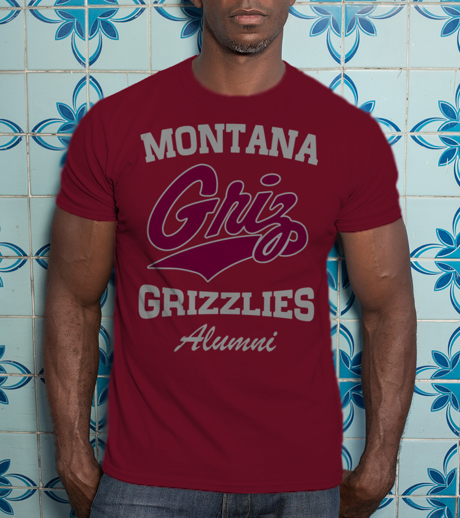 Montana Griz Grizzlies Alumni T-Shirt