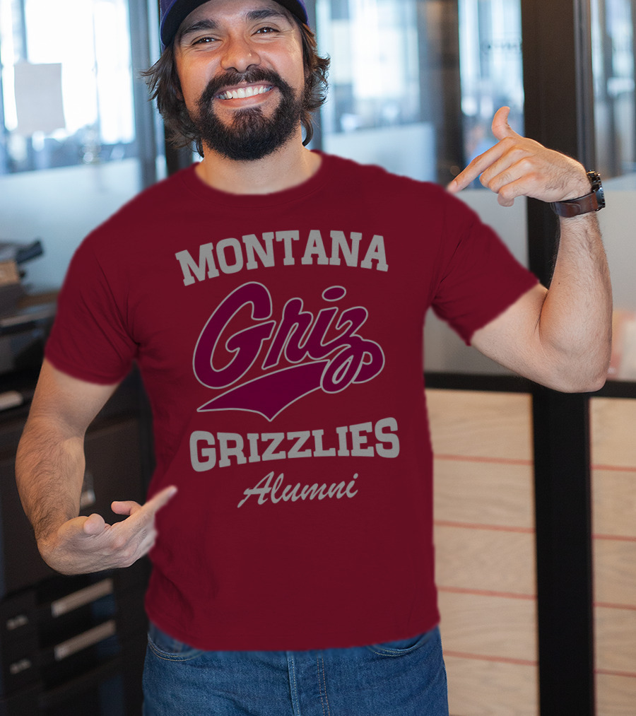 Montana Griz Grizzlies Alumni T-Shirt