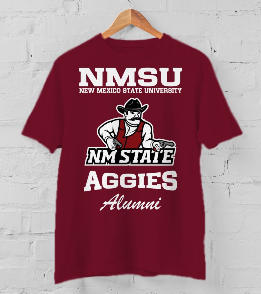 NMSU New Mexico State University NM State Aggies Alumni T-Shirt