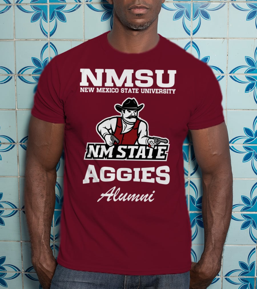 NMSU New Mexico State University NM State Aggies Alumni T-Shirt