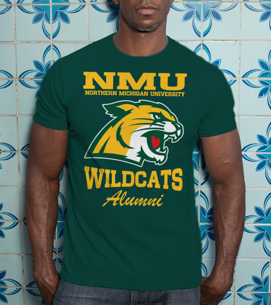 NMU Northern Michigan University Wildcats Alumni T-Shirt