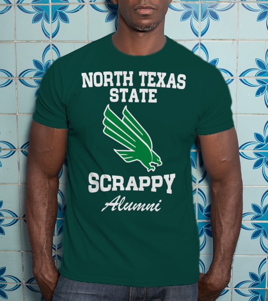 North Texas State Scrappy Alumni T-Shirt
