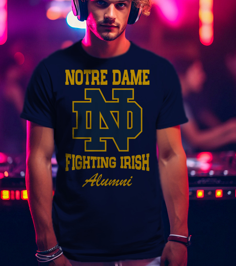 Notre Dame Fighting Irish Alumni ND T-Shirt