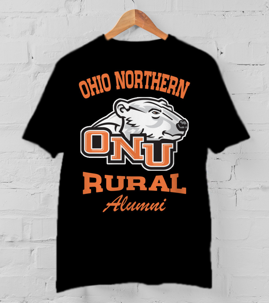 Ohio Northern ONU Rural Alumni Polar Bear T-Shirt